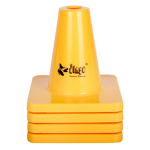 CONE, A MARKER FOR OBEDIENCE - 4 PIECES.