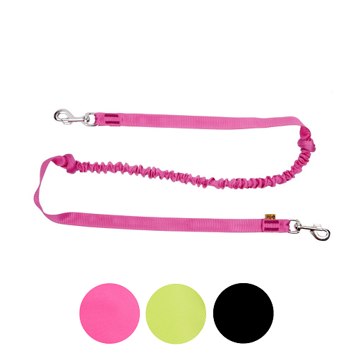 LEASH WITH SHOCK ABSORBER