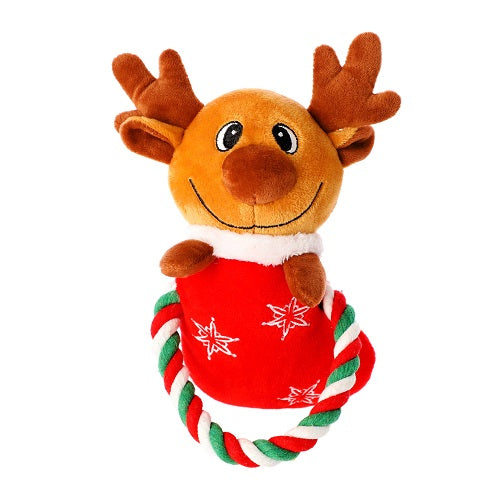 PLUSH DOG TOY REINDEER BJORN 20 CM