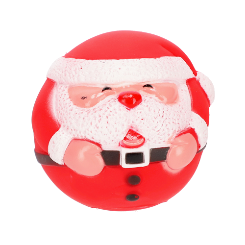 TOY FOR DOG - BALL SANTA CLAUS